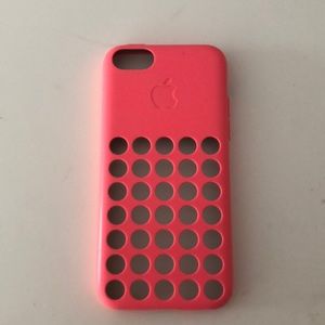 Apple iPhone 5c case in Coral